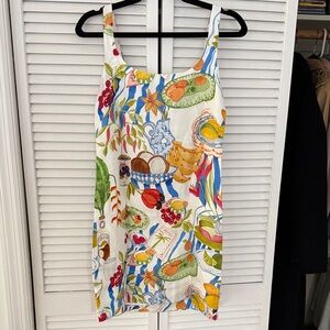 Farm Rio Colorful Sleeveless Dress